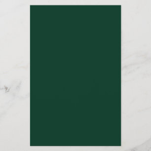 Prospectus 14 Cm X 21,6 Cm Couleur solide vert foncé
