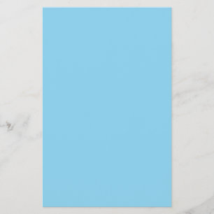 Prospectus 14 Cm X 21,6 Cm Couleur uni bleu ciel