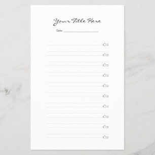 Prospectus 14 Cm X 21,6 Cm CREATE-YOUR-OWN do-it-yourself Personnaliser téléc