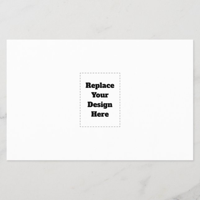 Prospectus 14 Cm X 21,6 Cm Create Your Own white  (Devant)