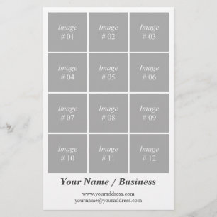 Prospectus 14 Cm X 21,6 Cm Créez votre propre circulaire de calendrier 2022