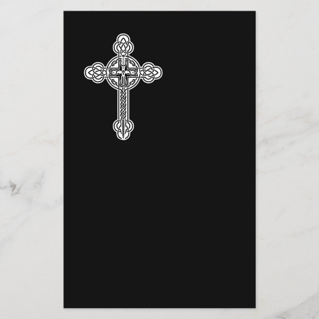 Prospectus 14 Cm X 21,6 Cm croix celtique (Devant)