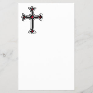 Prospectus 14 Cm X 21,6 Cm Croix chrétienne