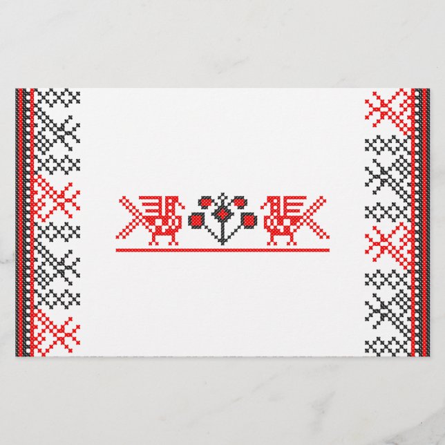 Prospectus 14 Cm X 21,6 Cm Cross-stitch (Devant)