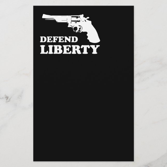 Prospectus 14 Cm X 21,6 Cm Défendre la liberté (Devant)