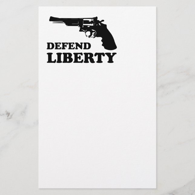 Prospectus 14 Cm X 21,6 Cm Défendre la liberté (Devant)