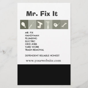 Prospectus 14 Cm X 21,6 Cm Des outils pour hommes. Outils de réparation de cl