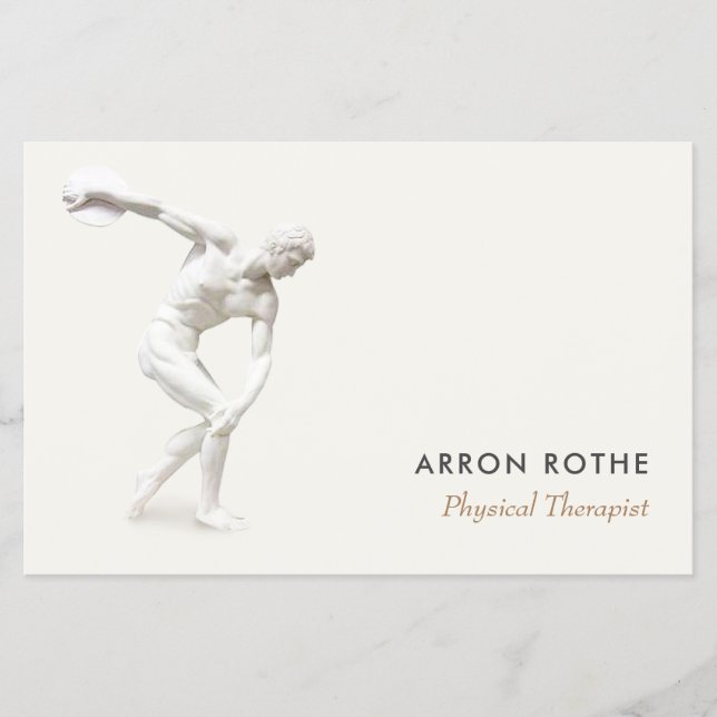 Prospectus 14 Cm X 21,6 Cm Discobolus (Devant)