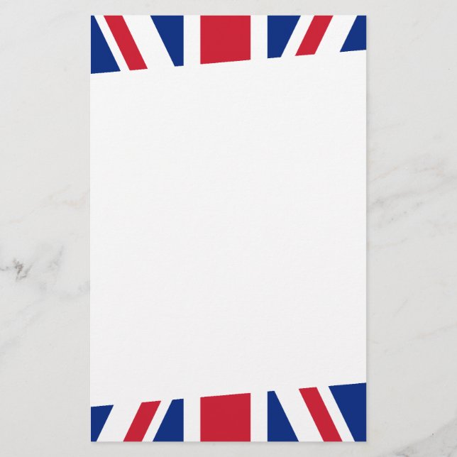 Prospectus 14 Cm X 21,6 Cm Drapeau du Royaume-Uni (Dos)