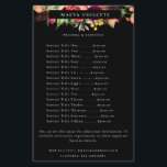 Prospectus 14 Cm X 21,6 Cm Elegant Boho Floral Business Service / Prix Flyer<br><div class="desc">Elégante aquarelle fleurs bohème,  plumes et feuillage motif dans les tons chic de violet,  bordeaux,  pêche,  rose,  crème,  vert,  services d'affaires et prospectus de prix. La couleur du texte et le style de police peuvent être customisés.</div>