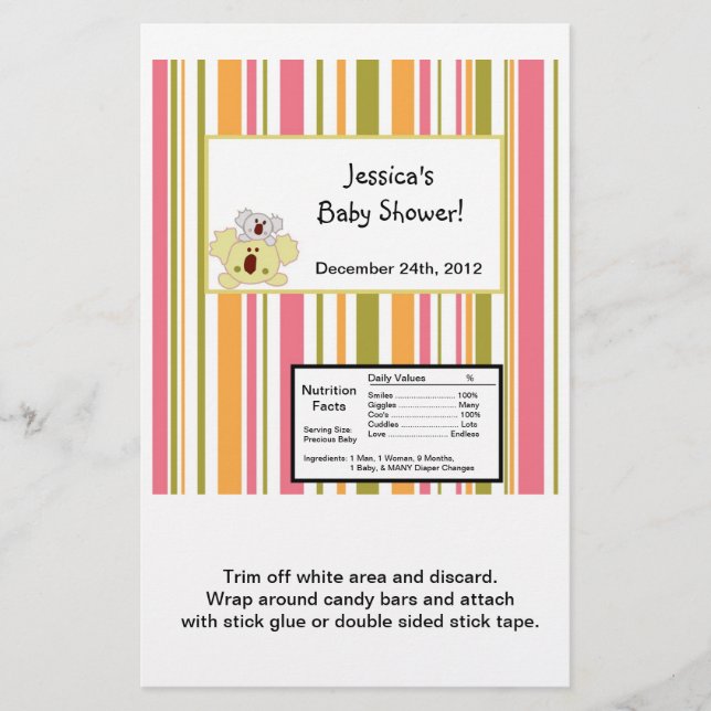 Prospectus 14 Cm X 21,6 Cm Emballage de grande barre Hershey's Tropical Punch (Devant)