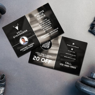 Prospectus 14 Cm X 21,6 Cm Entraîneur fitness inspiré de gym