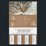 Prospectus 14 Cm X 21,6 Cm Entreprise de services pour animaux Banderoles déc<br><div class="desc">Flyers modernes pour entreprise de garde d'animaux</div>