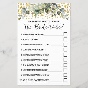 Prospectus 14 Cm X 21,6 Cm Eucalyptus Gold Vous Connaissez Sa Carte De Jeu