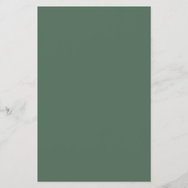 Prospectus 14 Cm X 21,6 Cm Eucalyptus vert foncé (Devant)