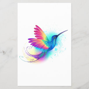 Prospectus 14 Cm X 21,6 Cm Exotic Rainbow Hummingbird