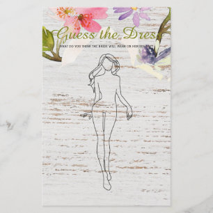 Prospectus 14 Cm X 21,6 Cm Fête des mariées Jeu Blanc Bois rose Guess Dress