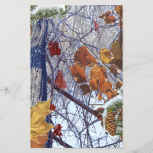 Prospectus 14 Cm X 21,6 Cm First Snow Winter Camouflage Print
