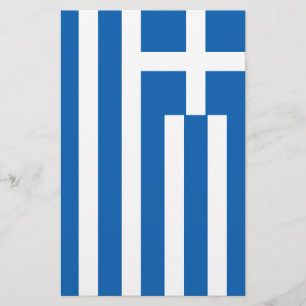 Prospectus 14 Cm X 21,6 Cm Flag de Greece