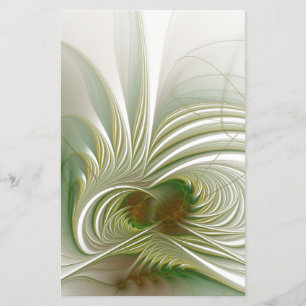 Prospectus 14 Cm X 21,6 Cm Fleur imaginaire fractale douce et tendresse