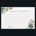Prospectus 14 Cm X 21,6 Cm Floral Ma mémoire préférée avec les cartes de fian<br><div class="desc">Superbe floral ma mémoire préférée avec les cartes de fiancée. Pour une personnalisation plus avancée de cette conception,  par exemple la modification de la disposition,  de la police ou de la taille du texte,  cliquez sur le bouton "PERSONNALISER" ci-dessus. Veuillez me contacter pour toute question !</div>