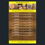 Prospectus 14 Cm X 21,6 Cm Flyer rustical<br><div class="desc">Des flyers en conception rustique,  bien adaptés aux restaurants,  aux services de restauration. Éditez votre produit,  téléchargez trois photos de votre choix et ajoutez-le à son texte. Ils peuvent choisir la police de caractères,  la couleur et la position individuellement par "personnalisation ultérieure".</div>