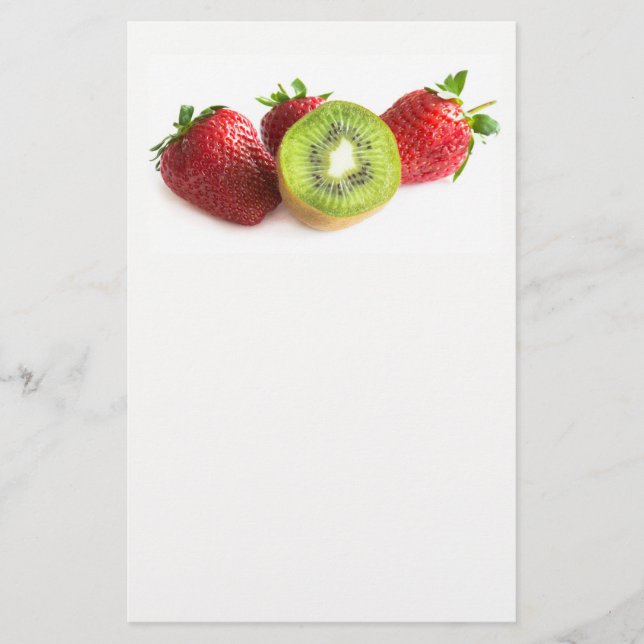 Prospectus 14 Cm X 21,6 Cm Fraise et kiwi (Devant)