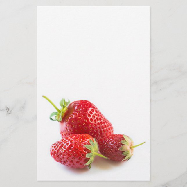 Prospectus 14 Cm X 21,6 Cm Fraises (Devant)