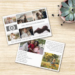 Prospectus 14 Cm X 21,6 Cm Gris Texte Personnalisé Votre Logo 8 Photos Collag<br><div class="desc">Brochure marketing élégante et propre pour un photographe professionnel personnalisé avec vos photos, logo, coordonnées et texte personnalisé. Ajoutez six photos à la couverture, ainsi que votre logo, votre nom d'entreprise, votre site Web et votre numéro. De l'autre côté, ajoutez plus d'informations de contact, deux photos supplémentaires et un texte...</div>