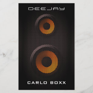 Prospectus 14 Cm X 21,6 Cm Haut-parleur Faux