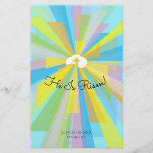 Prospectus 14 Cm X 21,6 Cm Il Est Risqué Service Pâques Invitations