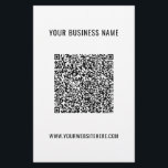 Prospectus 14 Cm X 21,6 Cm Informations sur le code QR personnalisé Nom Site<br><div class="desc">Votre code QR et votre texte Promotional Business Personnalisé Flyer - Ajoutez votre code QR / image ou logo / et texte / information - Redimensionnez et déplacez les éléments avec l'outil de personnalisation. Choisissez / ajoutez votre arrière - plan favori et les couleurs de texte / police / taille...</div>