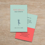 Prospectus 14 Cm X 21,6 Cm Instructeur de Yoga Pastel simple et élégant<br><div class="desc">Elégant modèle de flyer personnalisable aux couleurs pastel. Vous pouvez personnaliser un texte avec votre texte et le mettre en correspondance avec le carte de visite.</div>