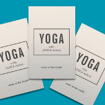 Prospectus 14 Cm X 21,6 Cm Instructeur de Yoga Silver Faux minimal<br><div class="desc">Modèle simple personnalisable avec faux arrière - plan argent. Vous pouvez personnaliser un texte avec votre texte.</div>