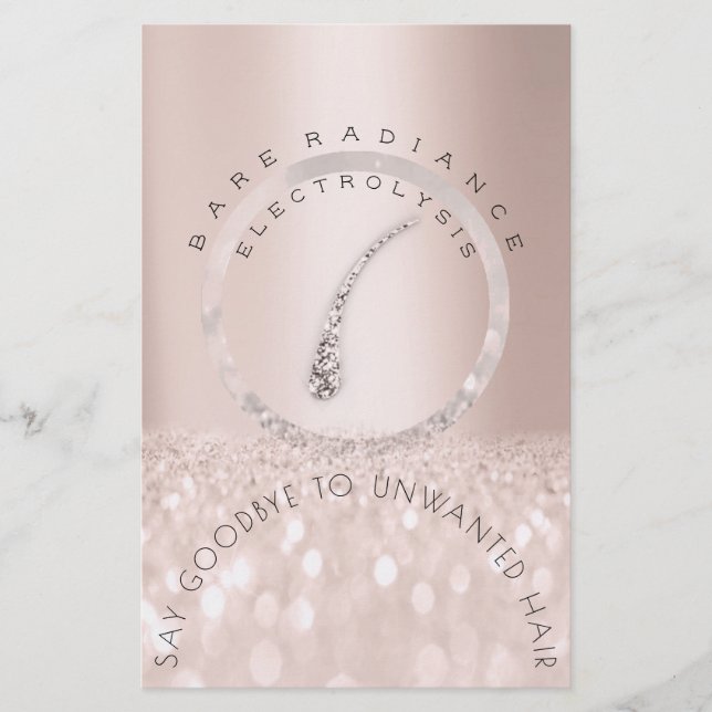 Prospectus 14 Cm X 21,6 Cm Instructions de suivi Épilation à l'électrolyse Ro (Devant)