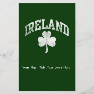 Prospectus 14 Cm X 21,6 Cm Irlande, Grunge Varsity Style
