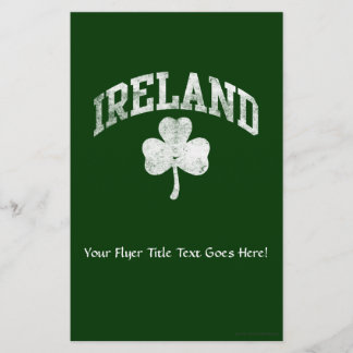 Prospectus 14 Cm X 21,6 Cm Irlande, Grunge Varsity Style