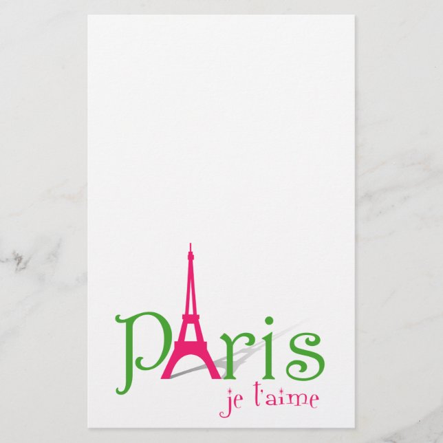 Prospectus 14 Cm X 21,6 Cm J'aime Paris (Devant)