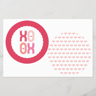 Prospectus 14 Cm X 21,6 Cm Jeu de bannières XOXO Valentine Party Garlands 4" 