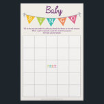 Prospectus 14 Cm X 21,6 Cm Jeux de Baby showers à deux faces<br><div class="desc">Commencez la fête avec ce amusant Baby shower à deux côtés Bingo et What's In Your Purse Game! Double le plaisir pour le prix d'un ! Visitez notre site web pour plus de design et d'inspiration : www.creativeuniondesign.com</div>