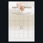 Prospectus 14 Cm X 21,6 Cm Jeux de BINGO Ourson Rose pour Baby Shower<br><div class="desc">Ce jeu de BINGO Ourson Rose pour Baby Shower est parfait pour organiser votre fête de naissance !</div>