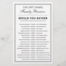 Jeux de fête modifiable Riddles amusants Réunion d