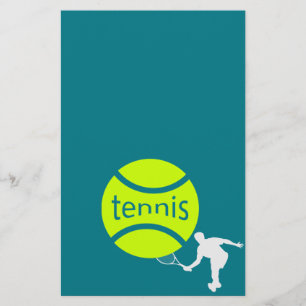Prospectus 14 Cm X 21,6 Cm Joueur de tennis