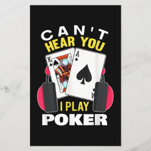 Prospectus 14 Cm X 21,6 Cm Joueur du Texas Holdem