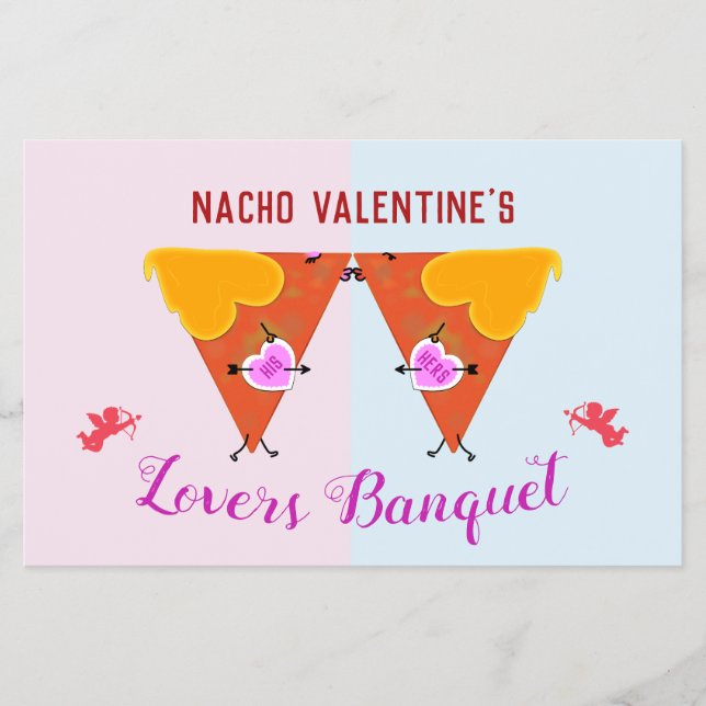 Prospectus 14 Cm X 21,6 Cm Kissing Nacho Valentine's Event (Devant)