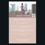 Prospectus 14 Cm X 21,6 Cm Kundenspezifischer Foto<br><div class="desc">Kundenspezifischer Foto-Flyer en Beige - Braun. Gut geeignet für Yoga,  Fitness und et ere Dienstleistungen. Editieren Sie ihr Produkt einfach in dem Sie ihr Foto / Logo/ QR Code hochladen und ihren Texte eingeben. Sie können die Schriftart,  Farbe und die Position individuell durch "weitere Personalisierung" auswählen.</div>