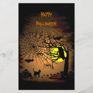 Prospectus 14 Cm X 21,6 Cm La nuit d'Halloween, Joyeux Halloween!