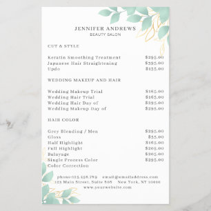 Prospectus 14 Cm X 21,6 Cm Leafy Flyer