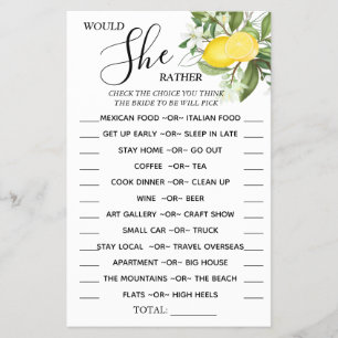 Prospectus 14 Cm X 21,6 Cm Lemony Plage douche carte