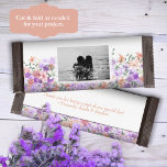 Prospectus 14 Cm X 21,6 Cm Lilac & Pêcher Mariage Floral Barre à sucré<br><div class="desc">Lilac et mariage de pêche étiquette polyvalent est polyvalent pour les barres chocolatées, les pâtisseries et beaucoup d'autres faveurs de fête. Les desserts spéciaux ou les cadeaux de retour sont beaux avec la photo de mariée et de mariée et le libellé spécial. do-it-yourself papier à budget est une excellente alternative...</div>